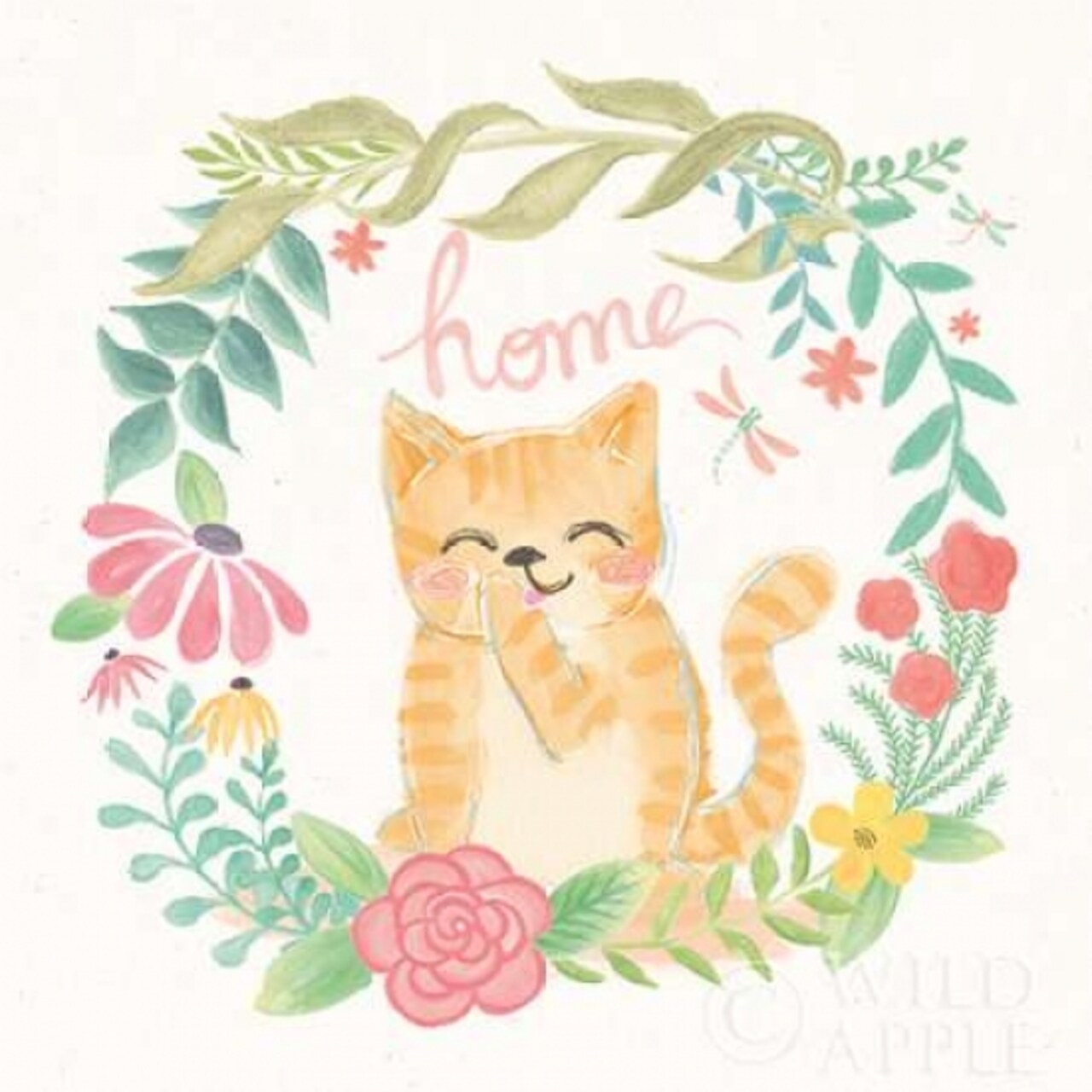 Garden Friends White III Poster Print by Mary Urban - Item # VARPDX28590